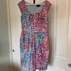 Max & Cleo Multicolored dots Party Dress Size: 8